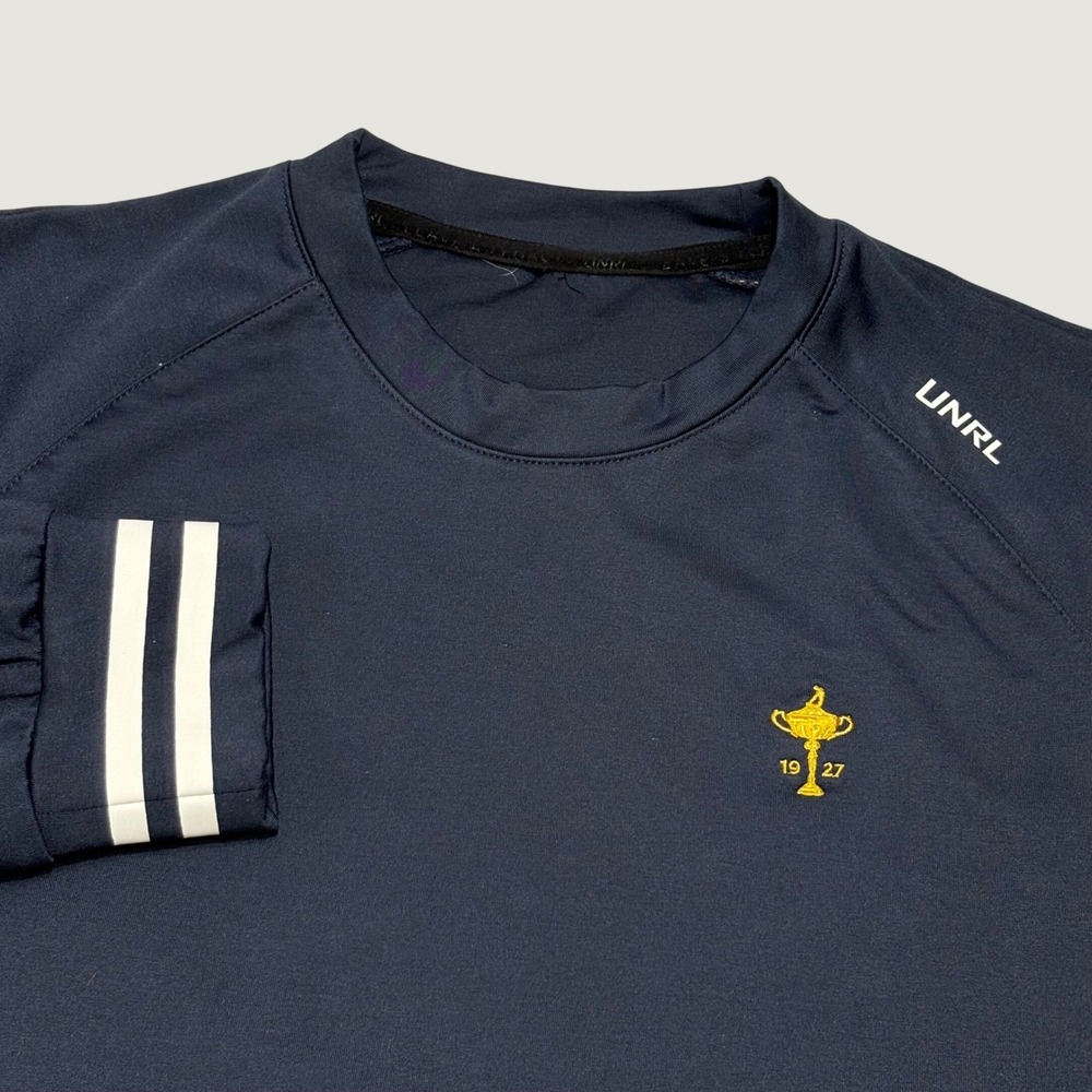 UNRL Barstool Golf Pullover Mens L Navy Ryder Cup 1927 Performance Crossover